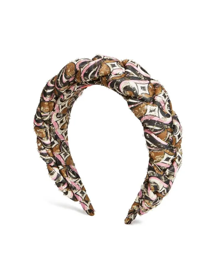 Ready To Wear Hair Accessories La Double J Rapunzel Headband Jive Pink In Lurex Fil Coup Ready To Wear Hair Accessories La Double J Rapunzel Headband Jive Pink In Lurex Fil Coup