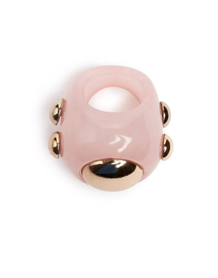 Ready To Wear Jewelry La Double J Hathor Ring Ivory In Acrylic Resin Ready To Wear Jewelry La Double J Hathor Ring Ivory In Acrylic Resin