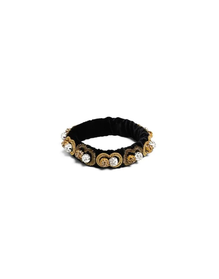 Ready To Wear Jewelry La Double J Tesoro Bracelet Solid Black In Velvet Ready To Wear Jewelry La Double J Tesoro Bracelet Solid Black In Velvet