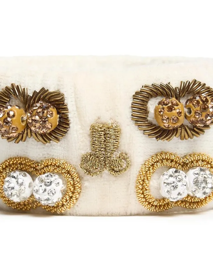 Ready To Wear Jewelry La Double J Tesoro Double Bracelet Solid Ivory In Velvet Ready To Wear Jewelry La Double J Tesoro Double Bracelet Solid Ivory In Velvet