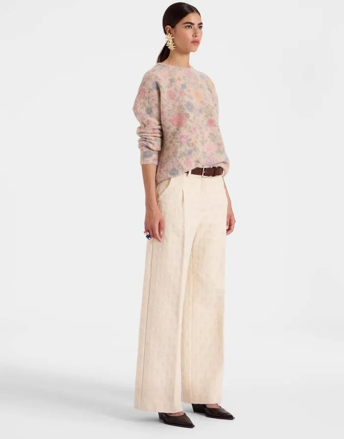 Ready To Wear Knitwear La Double J AllIn Sweater Ivory In Woolmix Ready To Wear Knitwear La Double J AllIn Sweater Ivory In Woolmix