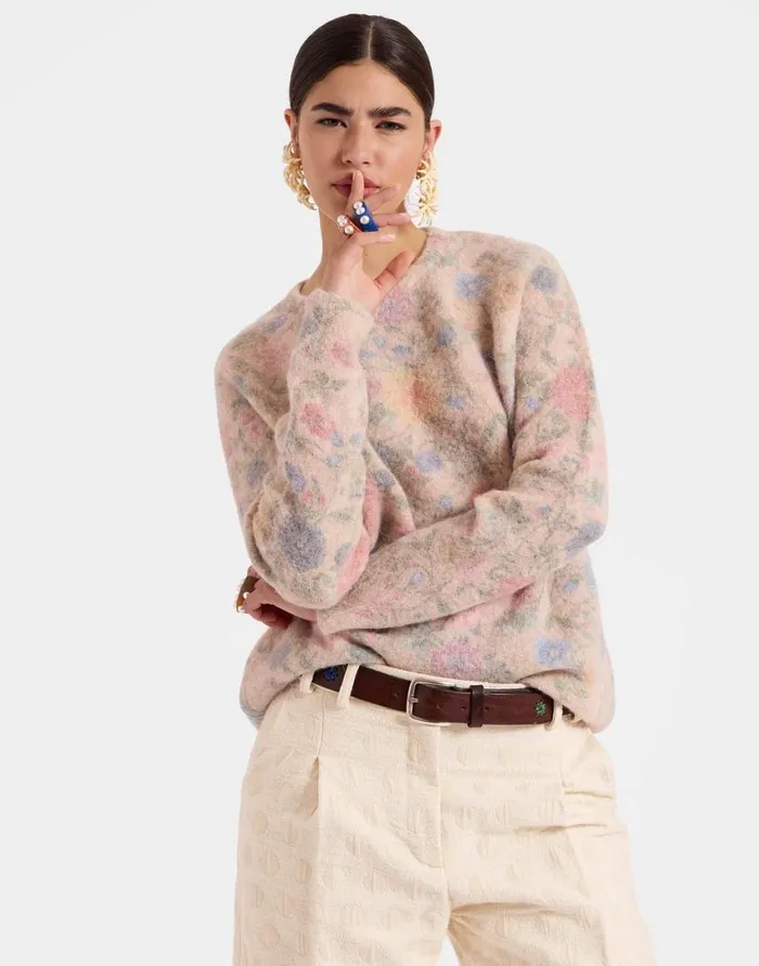 Ready To Wear Knitwear La Double J AllIn Sweater Ivory In Woolmix Ready To Wear Knitwear La Double J AllIn Sweater Ivory In Woolmix
