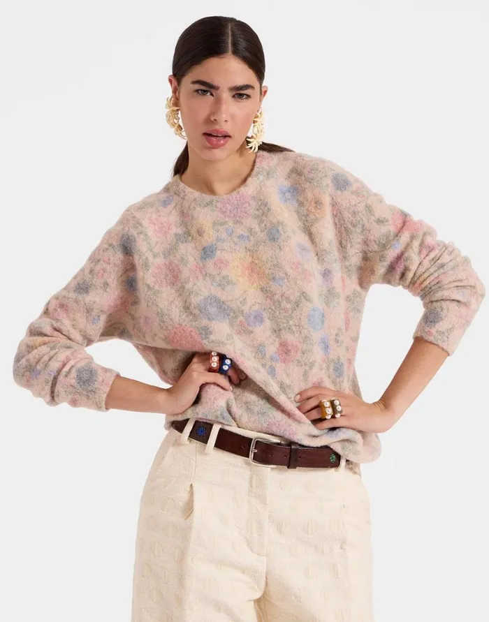 Ready To Wear Knitwear La Double J AllIn Sweater Ivory In Woolmix Ready To Wear Knitwear La Double J AllIn Sweater Ivory In Woolmix