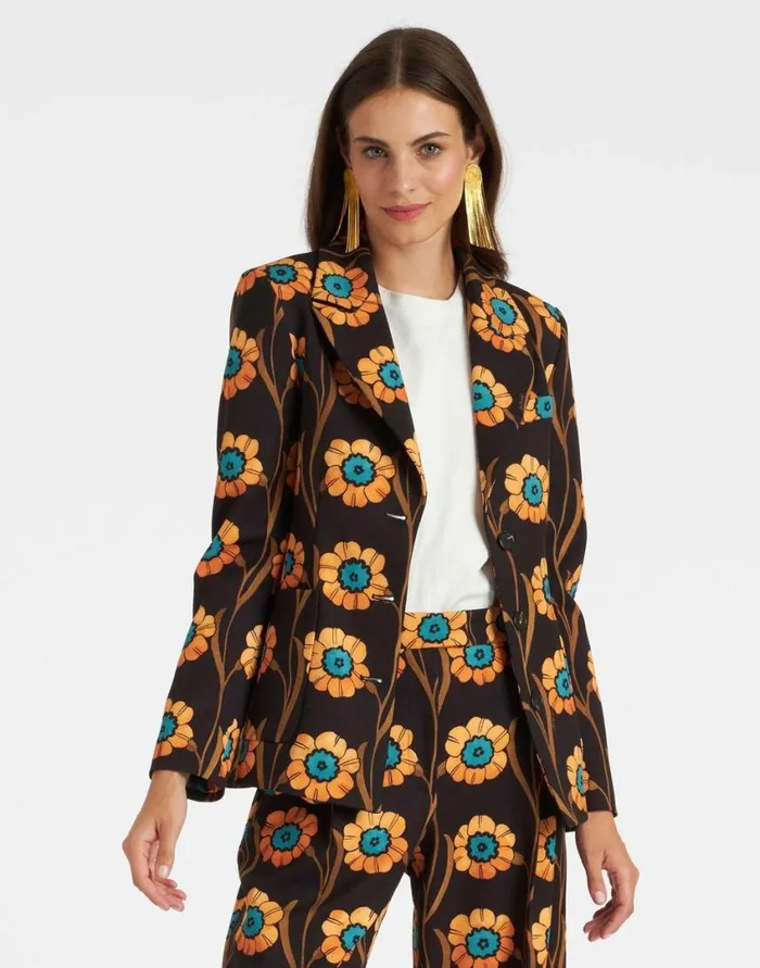 Ready To Wear Outerwear La Double J 247 Jacket Daisychain Black In Compact Jersey Ready To Wear Outerwear La Double J 247 Jacket Daisychain Black In Compact Jersey