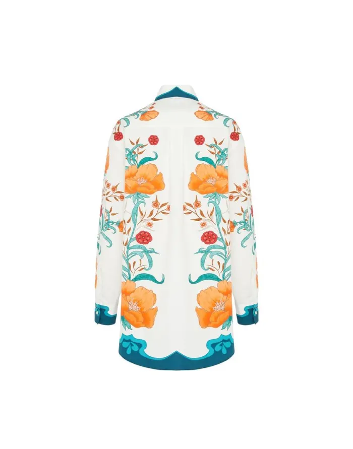 Ready To Wear Shirts and Tops La Double J Better Than You Boyfriend039s Shirt Morpheus Place Orange In Summer Poplin Ready To Wear Shirts and Tops La Double J Better Than You Boyfriend039s Shirt Morpheus Place Orange In Summer Poplin