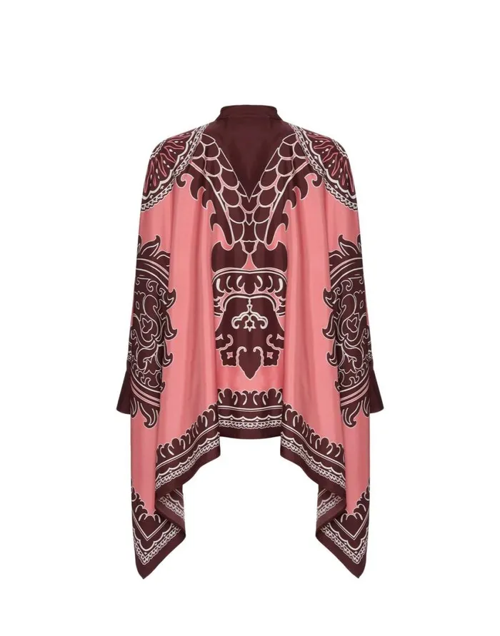 Ready To Wear Shirts and Tops La Double J Foulard Shirt Oltrarno Place Pink In Silk Twill Ready To Wear Shirts and Tops La Double J Foulard Shirt Oltrarno Place Pink In Silk Twill