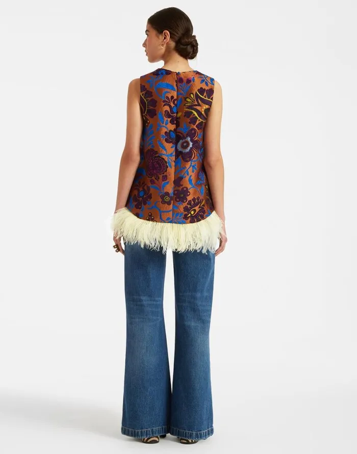 Ready To Wear Shirts and Tops La Double J La Scala Top Jacquard Selva In Jacquard Ready To Wear Shirts and Tops La Double J La Scala Top Jacquard Selva In Jacquard