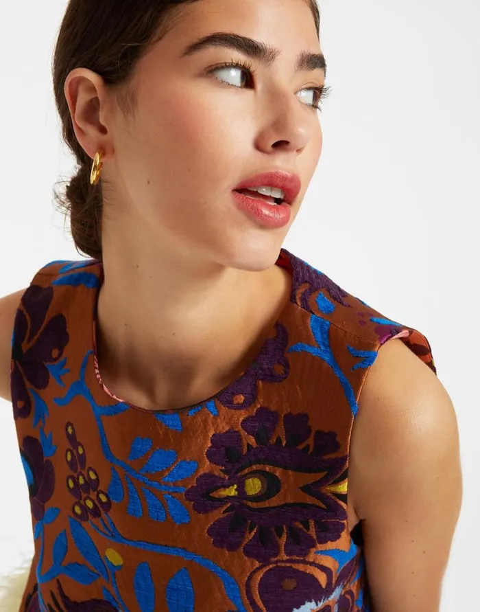 Ready To Wear Shirts and Tops La Double J La Scala Top Jacquard Selva In Jacquard Ready To Wear Shirts and Tops La Double J La Scala Top Jacquard Selva In Jacquard