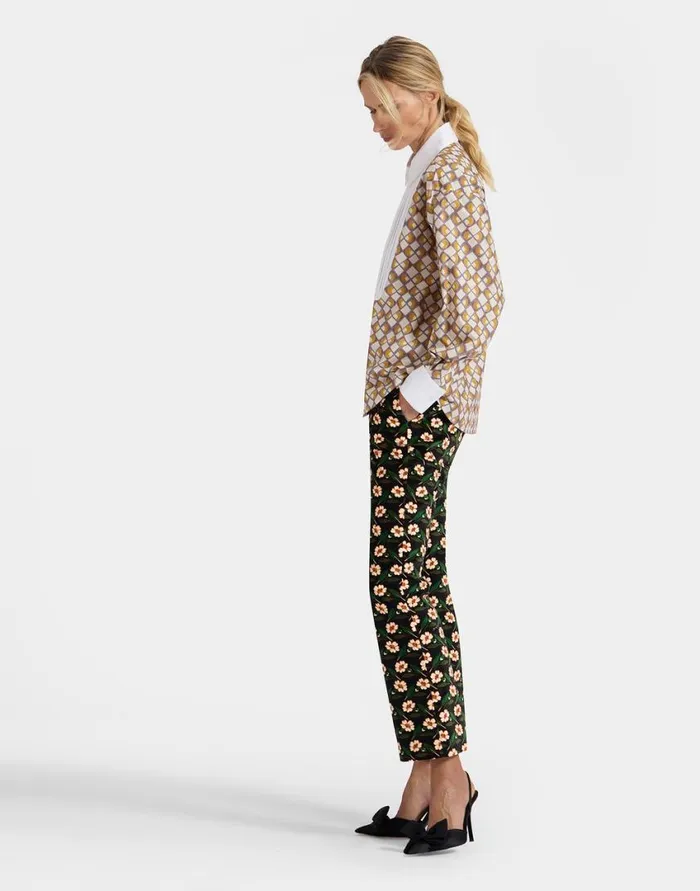 Ready To Wear Shirts and Tops La Double J Peggy Shirt Halflight Micro Cream In Poplin Cotton Ready To Wear Shirts and Tops La Double J Peggy Shirt Halflight Micro Cream In Poplin Cotton