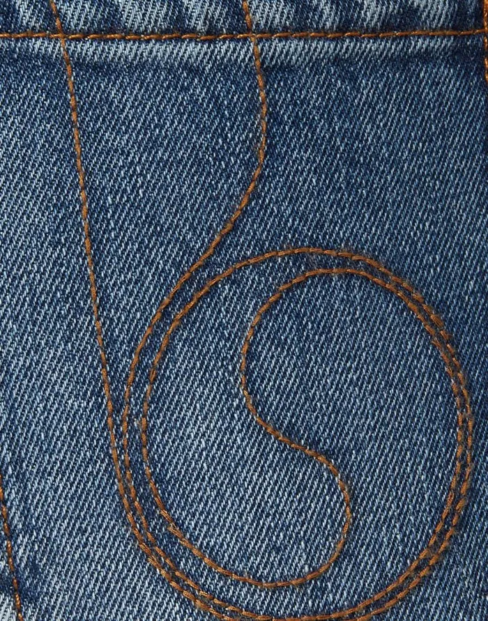 Ready To Wear Shorts and Pants La Double J Flare Jeans Blue In Denim Ready To Wear Shorts and Pants La Double J Flare Jeans Blue In Denim