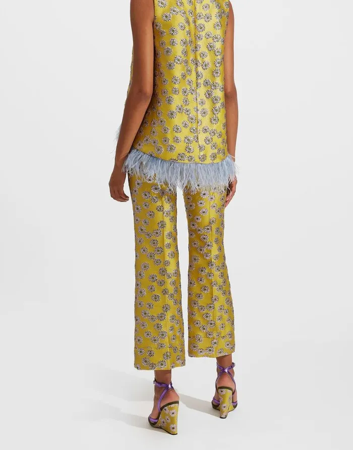 Ready To Wear Shorts and Pants La Double J Hendrix Pants Margarita In Jacquard Ready To Wear Shorts and Pants La Double J Hendrix Pants Margarita In Jacquard