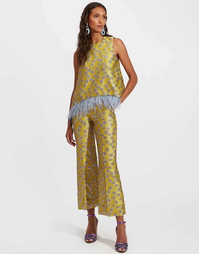 Ready To Wear Shorts and Pants La Double J Hendrix Pants Margarita In Jacquard Ready To Wear Shorts and Pants La Double J Hendrix Pants Margarita In Jacquard