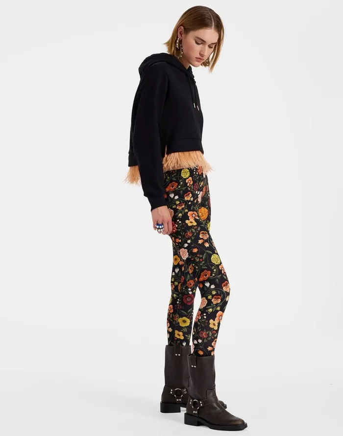Ready To Wear Shorts and Pants La Double J Leggings Botticelli Black In Skinny Jersey Ready To Wear Shorts and Pants La Double J Leggings Botticelli Black In Skinny Jersey