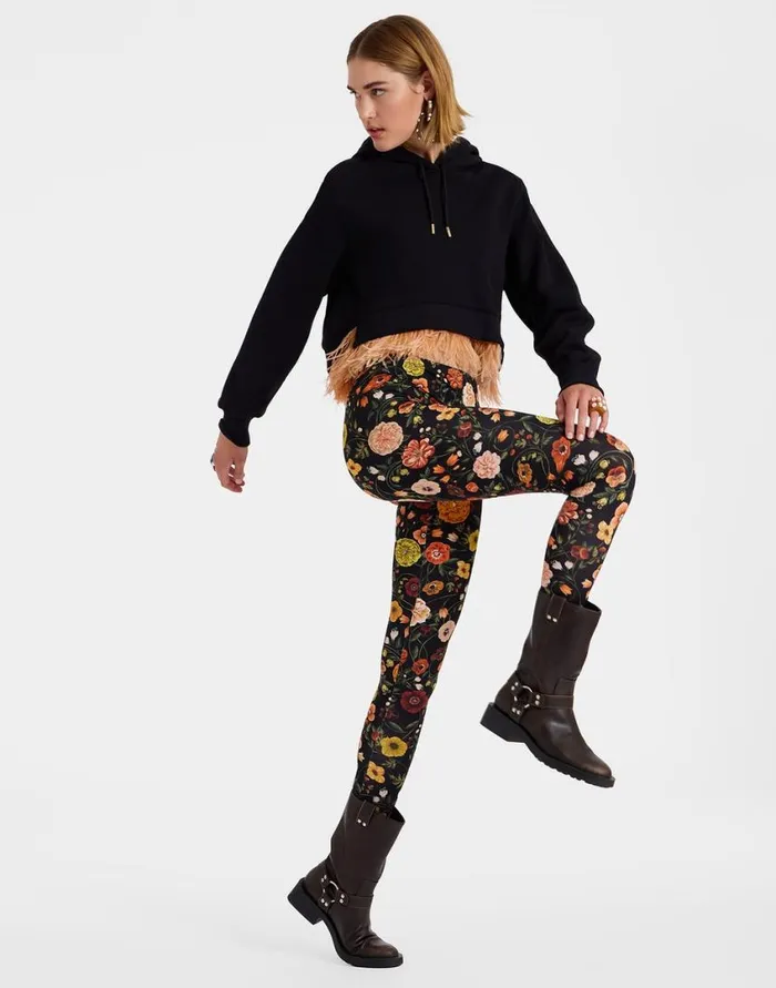 Ready To Wear Shorts and Pants La Double J Leggings Botticelli Black In Skinny Jersey Ready To Wear Shorts and Pants La Double J Leggings Botticelli Black In Skinny Jersey