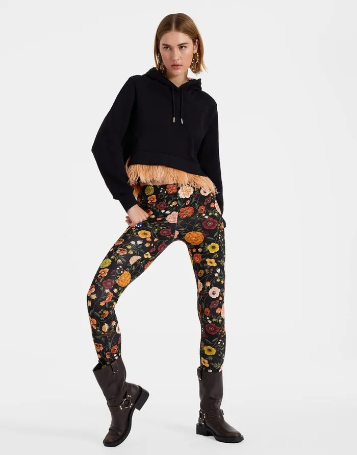 Ready To Wear Shorts and Pants La Double J Leggings Botticelli Black In Skinny Jersey Ready To Wear Shorts and Pants La Double J Leggings Botticelli Black In Skinny Jersey