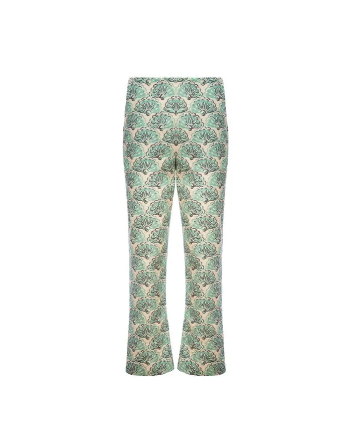 Ready To Wear Shorts and Pants La Double J Torero Pants Fans Mint In Shot Cotton Ready To Wear Shorts and Pants La Double J Torero Pants Fans Mint In Shot Cotton