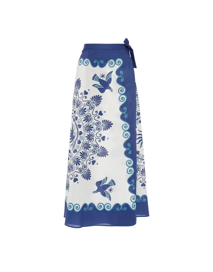 Ready To Wear Skirts La Double J Flipper Skirt Olympus Place Cream In Cotton Voile Ready To Wear Skirts La Double J Flipper Skirt Olympus Place Cream In Cotton Voile