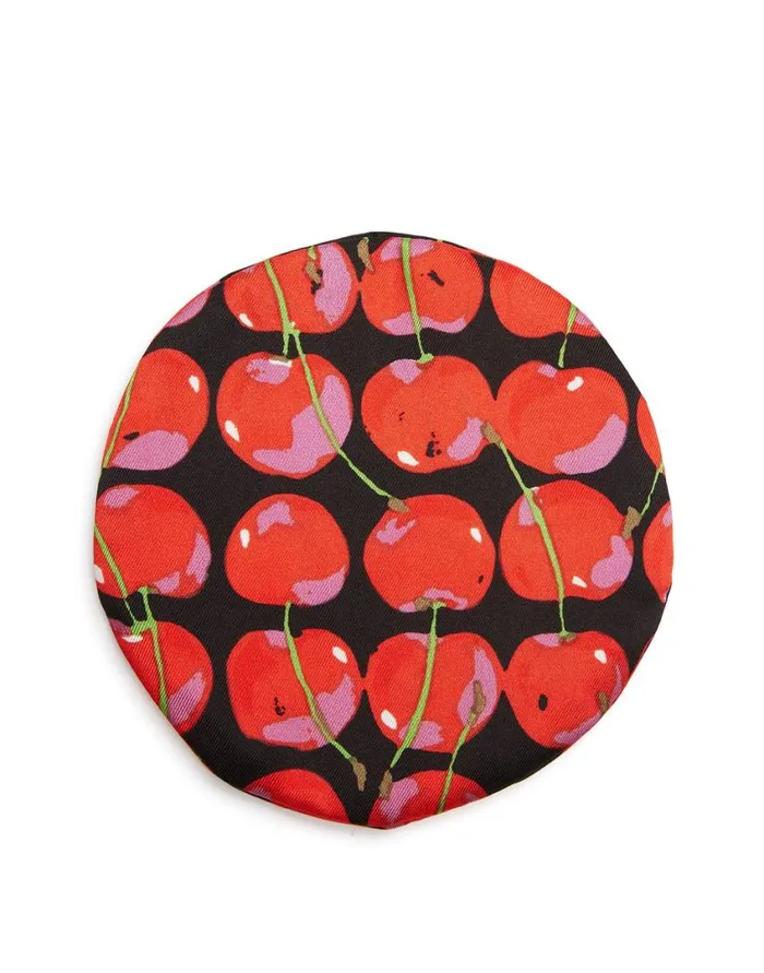Ready To Wear Small Accessories La Double J Mask Case Black Cherries In Twill Ready To Wear Small Accessories La Double J Mask Case Black Cherries In Twill