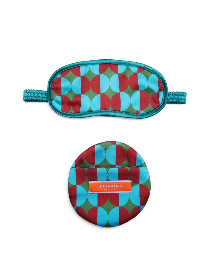 Ready To Wear Small Accessories La Double J Mask Case Mezzaluna Green In Twill Ready To Wear Small Accessories La Double J Mask Case Mezzaluna Green In Twill