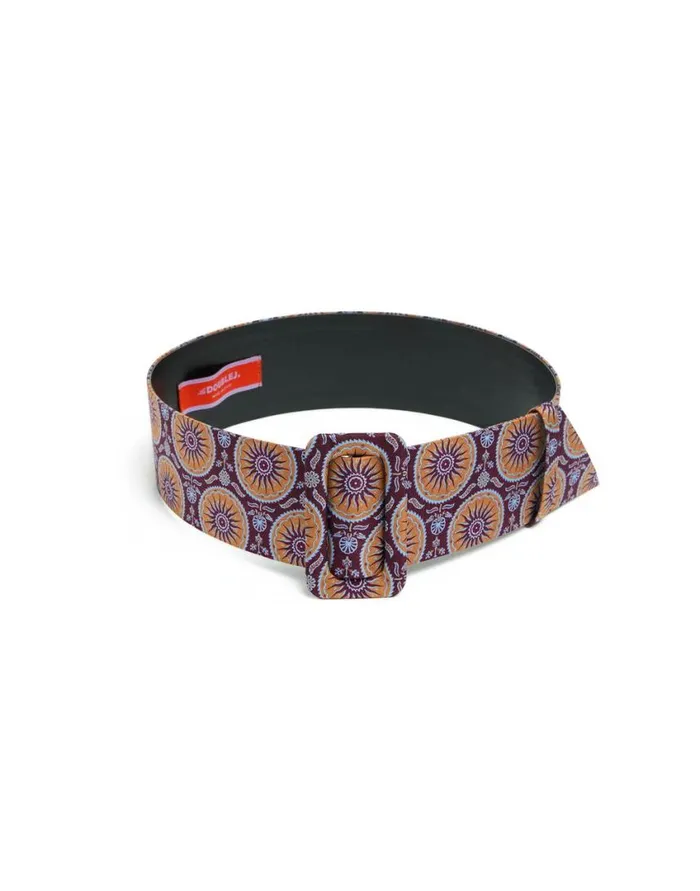 Ready To Wear Small Accessories La Double J Medium Belt Sovereign Mini Purple In Light Faille