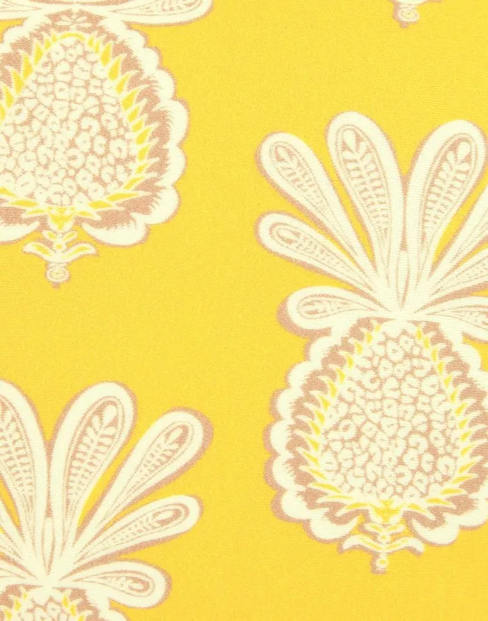 Ready To Wear Swimwear La Double J Esther Swimsuit Pineapple Sunflower In Lycra Ready To Wear Swimwear La Double J Esther Swimsuit Pineapple Sunflower In Lycra