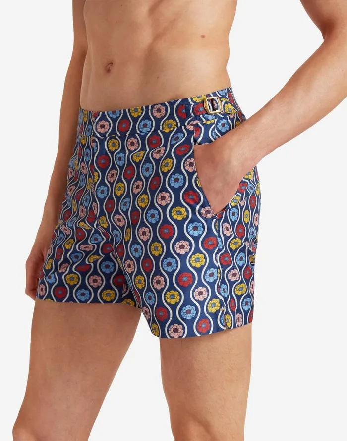 Ready To Wear Swimwear La Double J Setter Swim Shorts Whitsun Mini Blue In Recycled Polyester Ready To Wear Swimwear La Double J Setter Swim Shorts Whitsun Mini Blue In Recycled Polyester