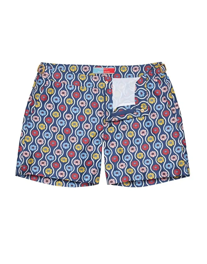 Ready To Wear Swimwear La Double J Setter Swim Shorts Whitsun Mini Blue In Recycled Polyester Ready To Wear Swimwear La Double J Setter Swim Shorts Whitsun Mini Blue In Recycled Polyester
