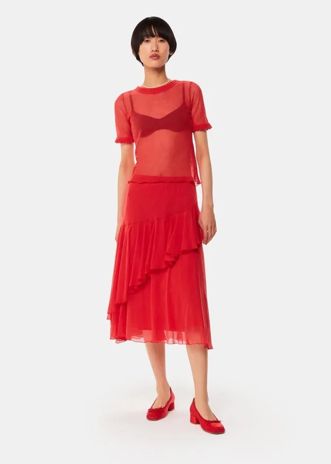 Red Hai Mila Top Women Whistles Tops