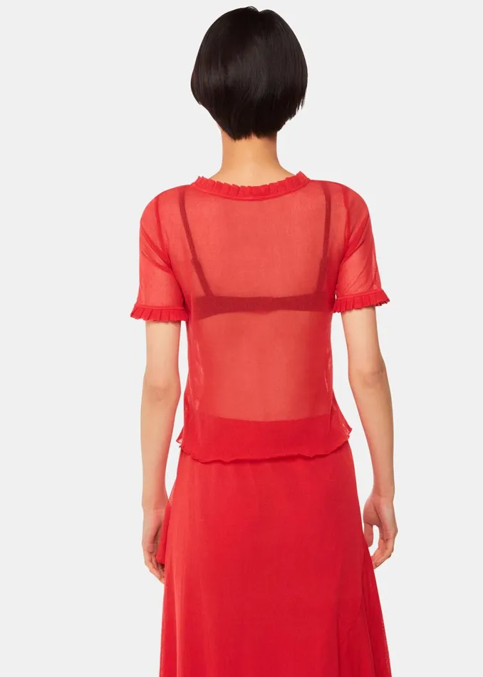 Red Hai Mila Top Women Whistles Tops