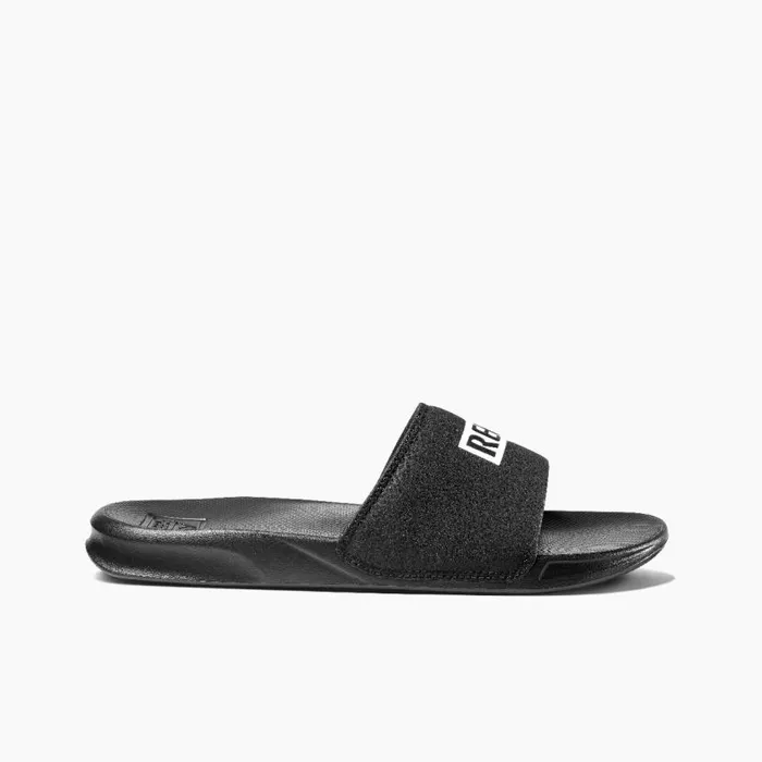 Reef One Slide Reef Blackwhite Men Reef Sandals