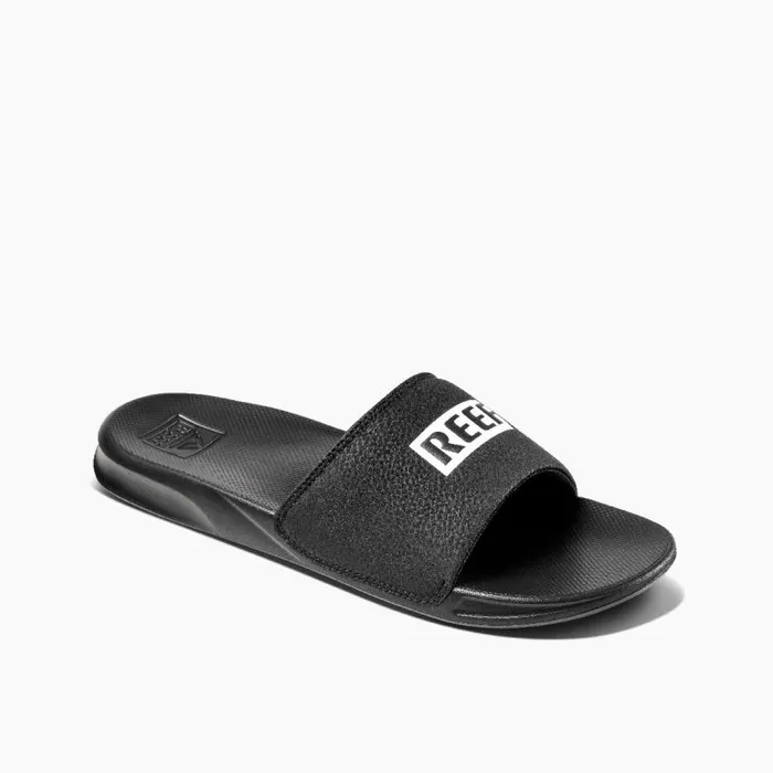 Reef One Slide Reef Blackwhite Men Reef Sandals