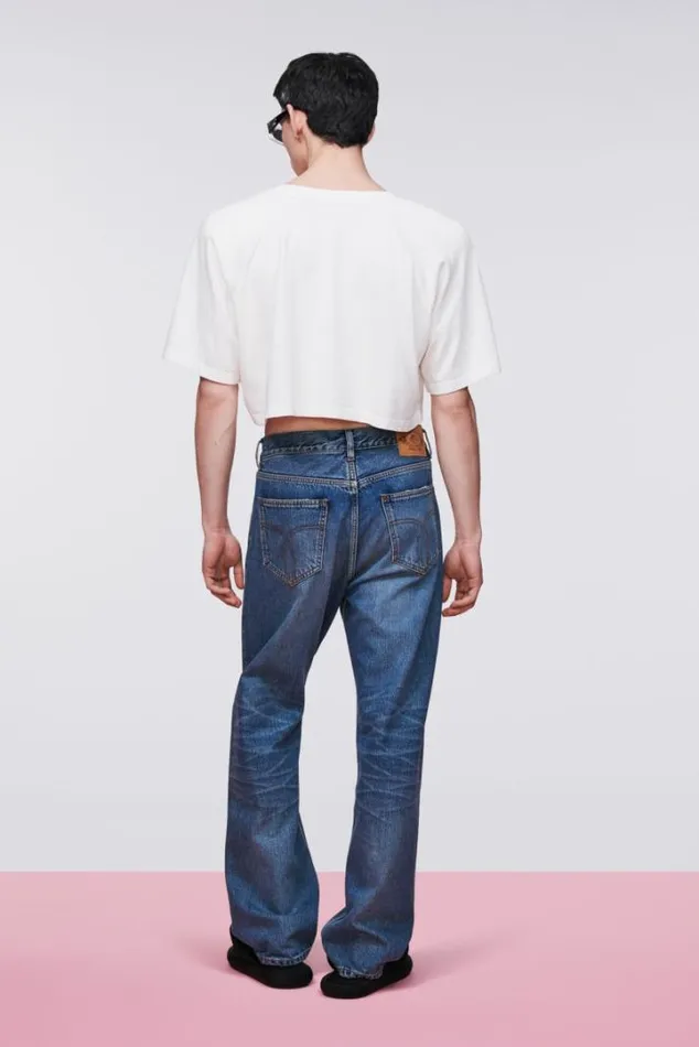Regular Fit Jeans Mid Blue Mid Blue Men Fiorucci Regular Fit Jeans Mid Blue Mid Blue Men Fiorucci