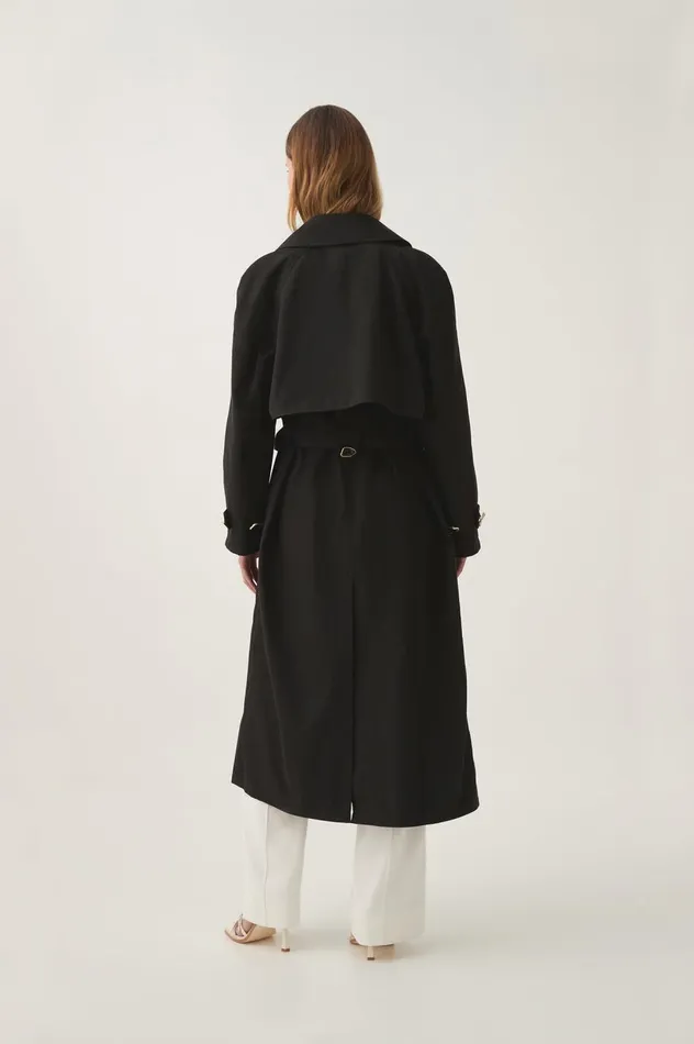 Replica Trench Coat Black Women Aje Blazers Jackets and Coats Replica Trench Coat Black Women Aje Blazers Jackets and Coats