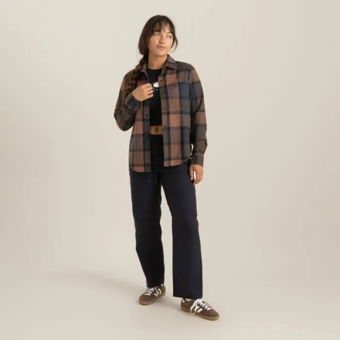 Roark Flannels Women Alpine Flannel Saddle