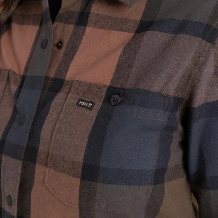 Roark Flannels Women Alpine Flannel Saddle Roark Flannels Women Alpine Flannel Saddle