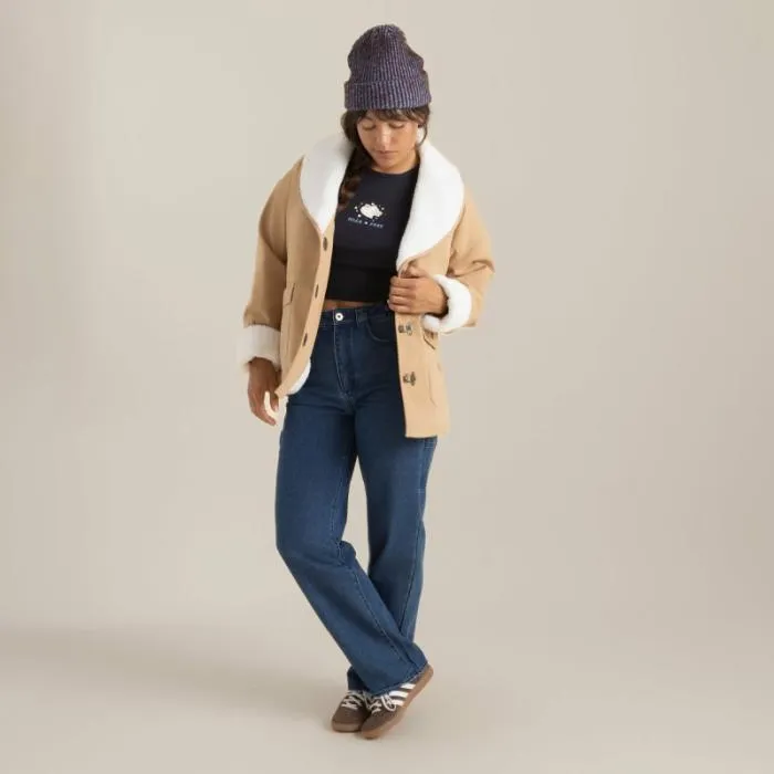 Roark Jackets Women Shepherd Jacket Tan Roark Jackets Women Shepherd Jacket Tan