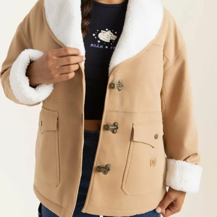 Roark Jackets Women Shepherd Jacket Tan Roark Jackets Women Shepherd Jacket Tan