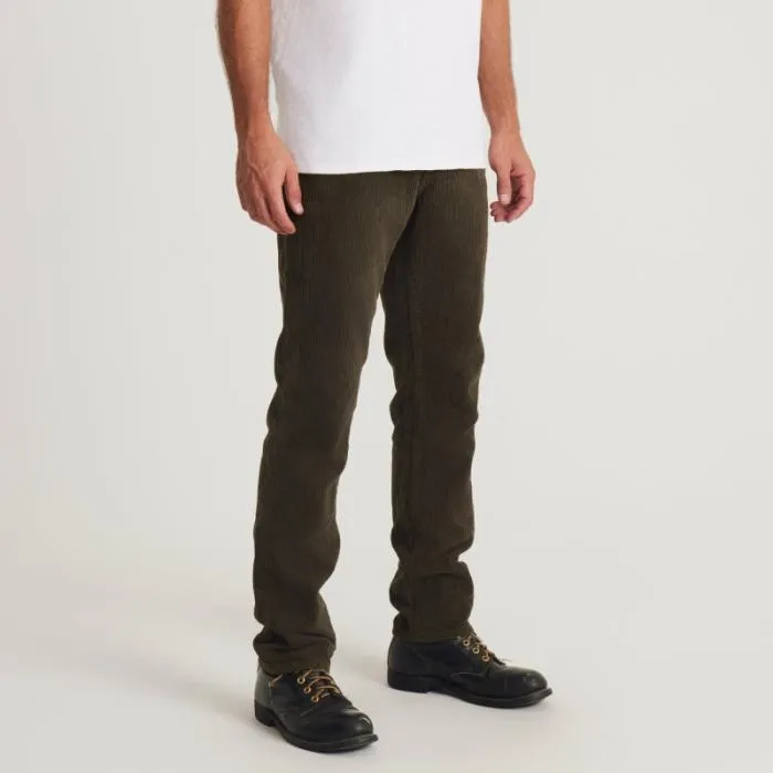 Roark Jeans Men HWY 128 Straight Fit Corduroy 5pocket Pants Kaffa Roark Jeans Men HWY 128 Straight Fit Corduroy 5pocket Pants Kaffa