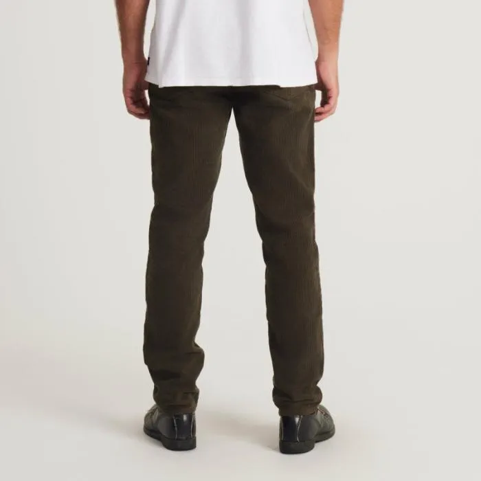 Roark Jeans Men HWY 128 Straight Fit Corduroy 5pocket Pants Kaffa Roark Jeans Men HWY 128 Straight Fit Corduroy 5pocket Pants Kaffa