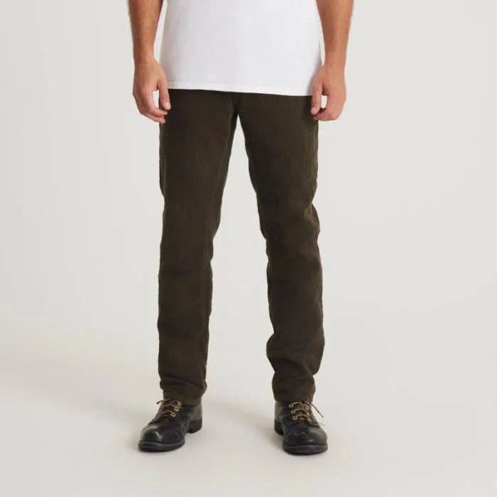 Roark Jeans Men HWY 128 Straight Fit Corduroy 5pocket Pants Kaffa Roark Jeans Men HWY 128 Straight Fit Corduroy 5pocket Pants Kaffa