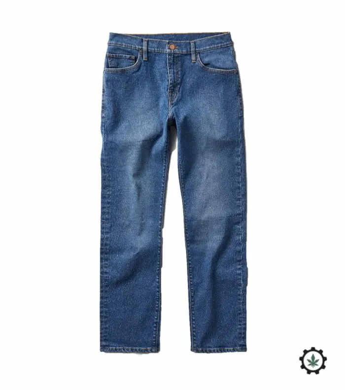 Roark Jeans Men HWY 133 Slim Straight 5pocket Denim Medium Classic