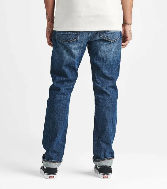 Roark Jeans Men HWY 133 Slim Straight 5pocket Denim Medium Classic Roark Jeans Men HWY 133 Slim Straight 5pocket Denim Medium Classic