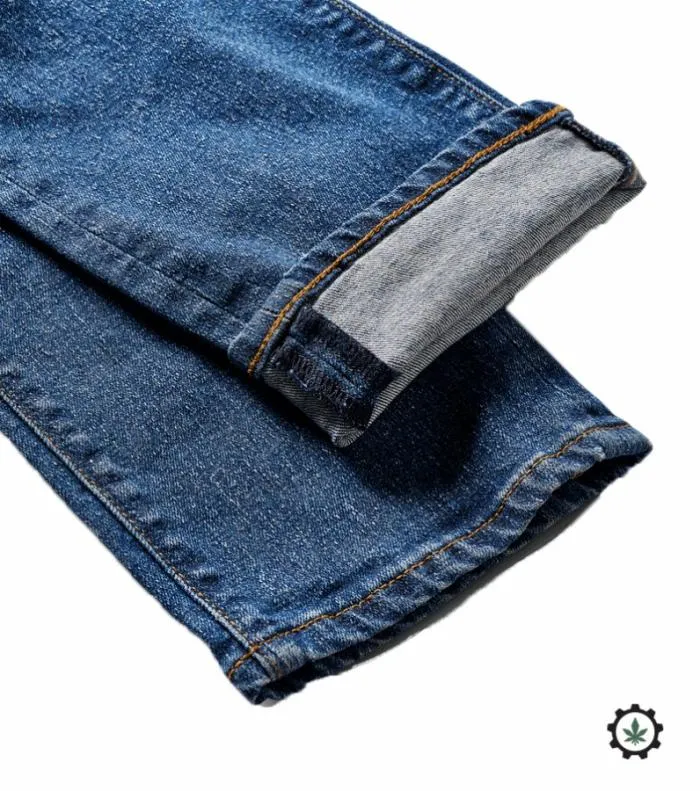 Roark Jeans Men HWY 133 Slim Straight 5pocket Denim Medium Classic Roark Jeans Men HWY 133 Slim Straight 5pocket Denim Medium Classic