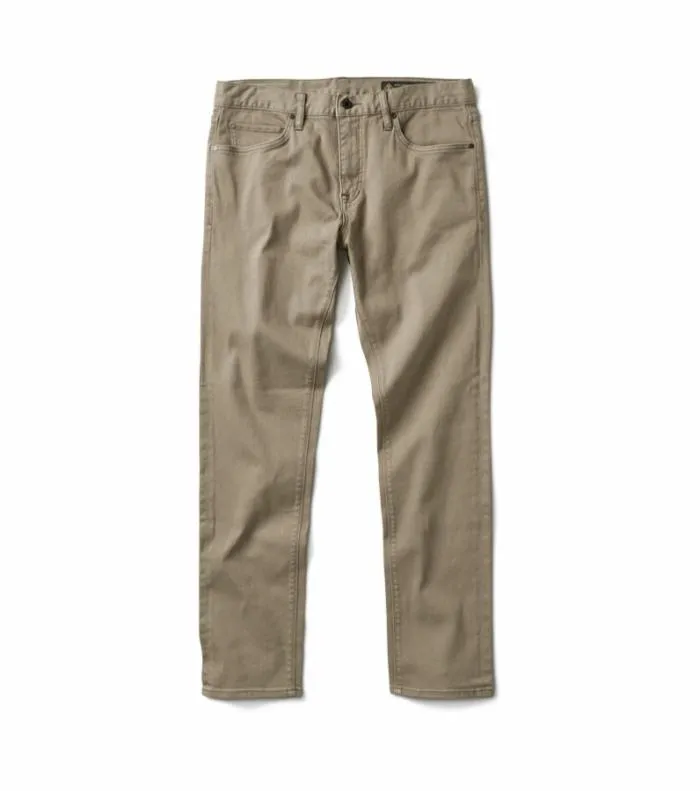 Roark Jeans Men HWY 133 Slim Straight 5pocket Jeans Desert Khaki