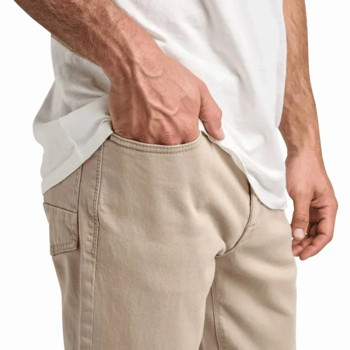 Roark Jeans Men HWY 133 Slim Straight 5pocket Jeans Desert Khaki Roark Jeans Men HWY 133 Slim Straight 5pocket Jeans Desert Khaki
