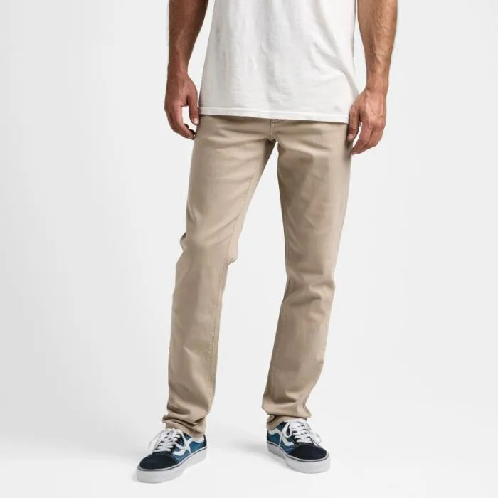 Roark Jeans Men HWY 133 Slim Straight 5pocket Jeans Desert Khaki Roark Jeans Men HWY 133 Slim Straight 5pocket Jeans Desert Khaki