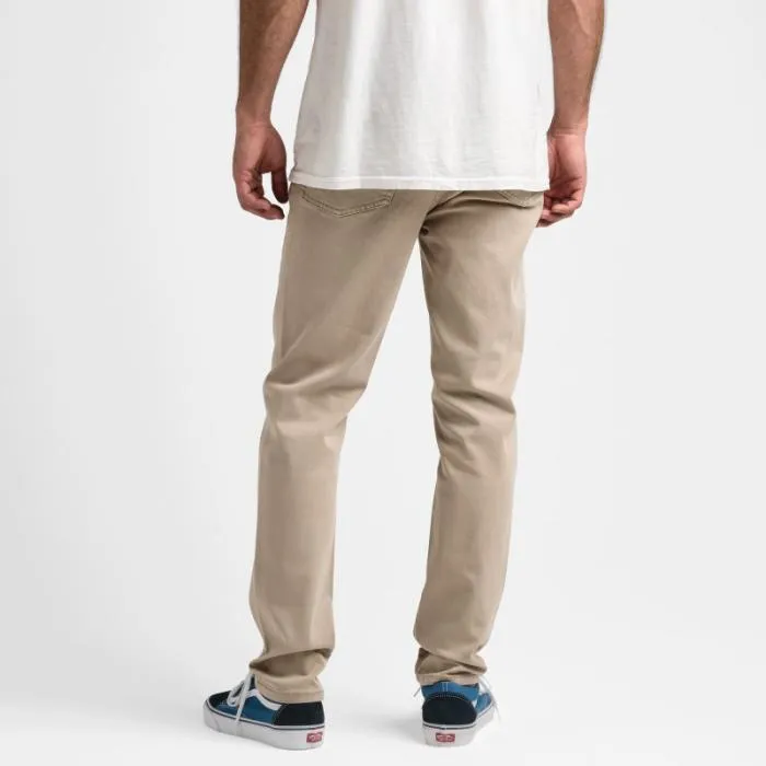 Roark Jeans Men HWY 133 Slim Straight 5pocket Jeans Desert Khaki Roark Jeans Men HWY 133 Slim Straight 5pocket Jeans Desert Khaki
