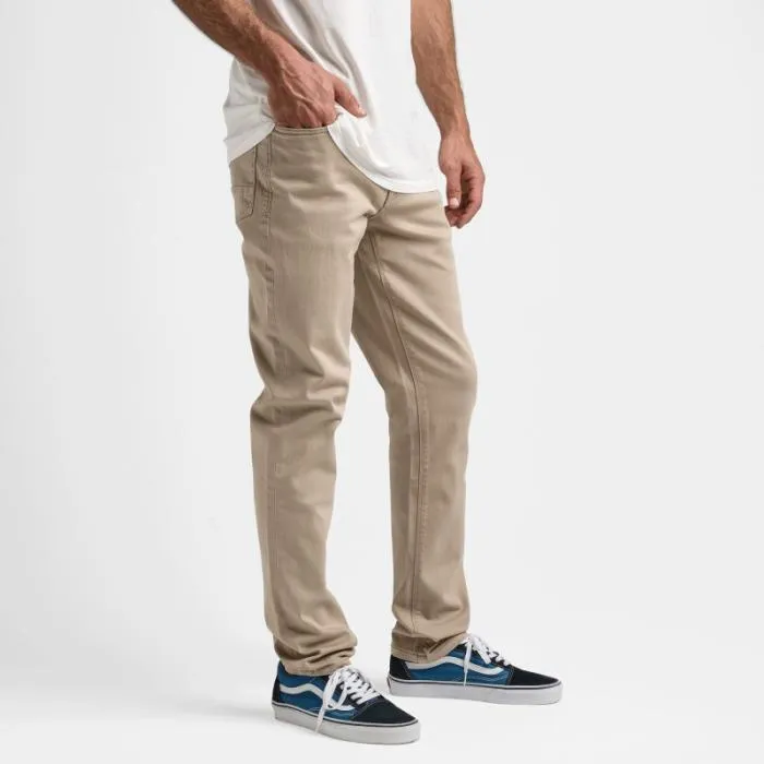 Roark Jeans Men HWY 133 Slim Straight 5pocket Jeans Desert Khaki Roark Jeans Men HWY 133 Slim Straight 5pocket Jeans Desert Khaki