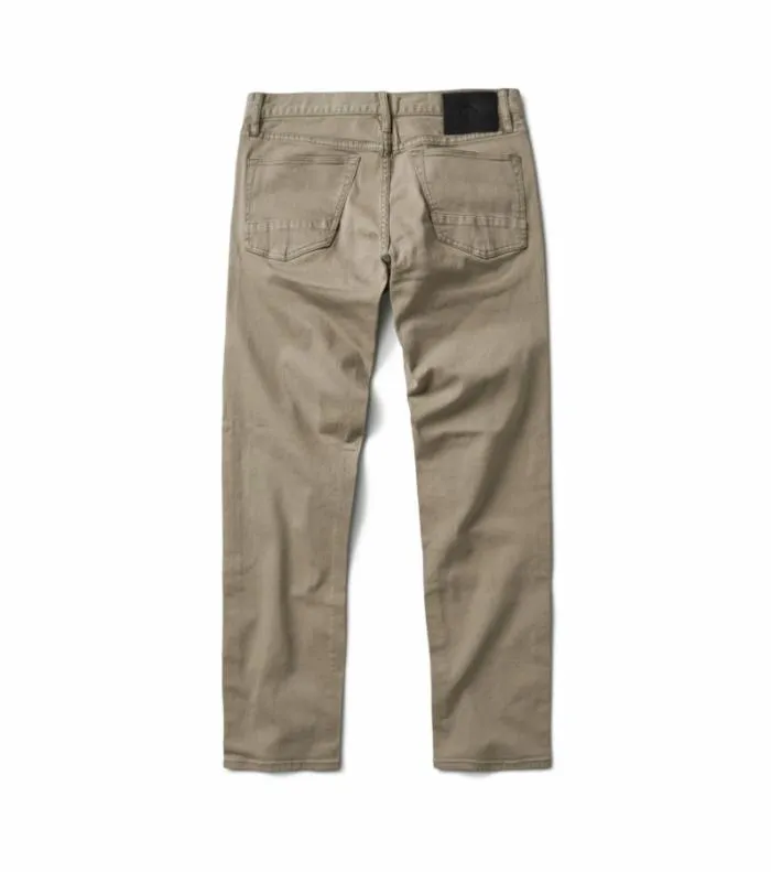 Roark Jeans Men HWY 133 Slim Straight 5pocket Jeans Desert Khaki Roark Jeans Men HWY 133 Slim Straight 5pocket Jeans Desert Khaki