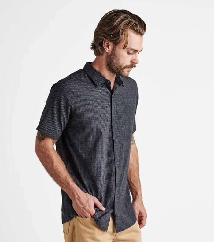 Roark Shirts Men Bless Up Breathable Stretch Shirt Black Roark Shirts Men Bless Up Breathable Stretch Shirt Black